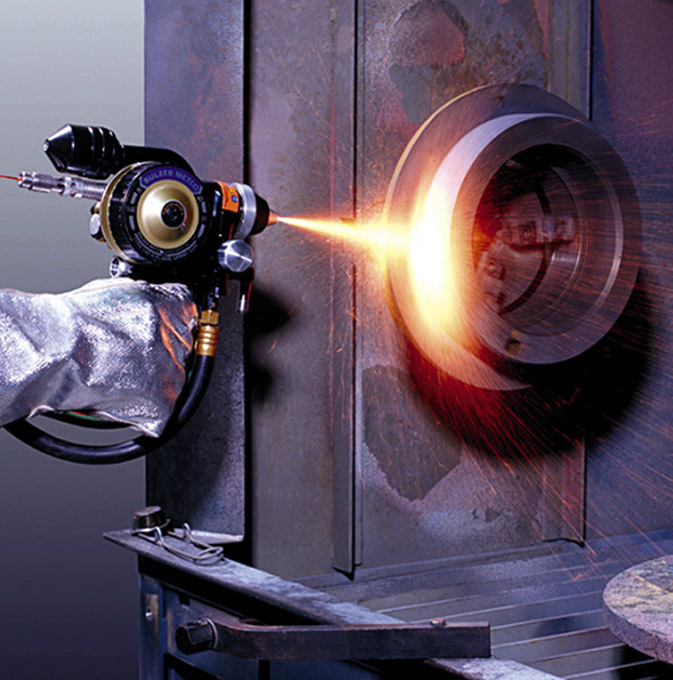 Plasma clearance spray coating